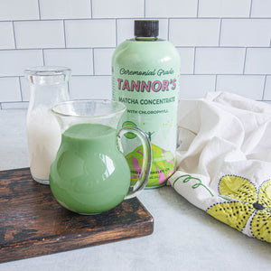 Tannor's Tea Liquid Matcha Concentrate with Chlorophyll - Award Winning | Antioxidants & Energy [32 Fl Oz Bottle]